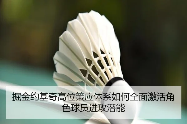 掘金约基奇高位策应体系如何全面激活角色球员进攻潜能